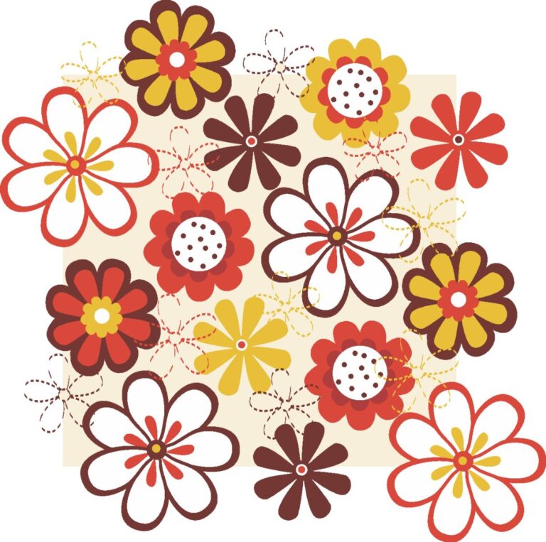 Vector hoa văn trang trí