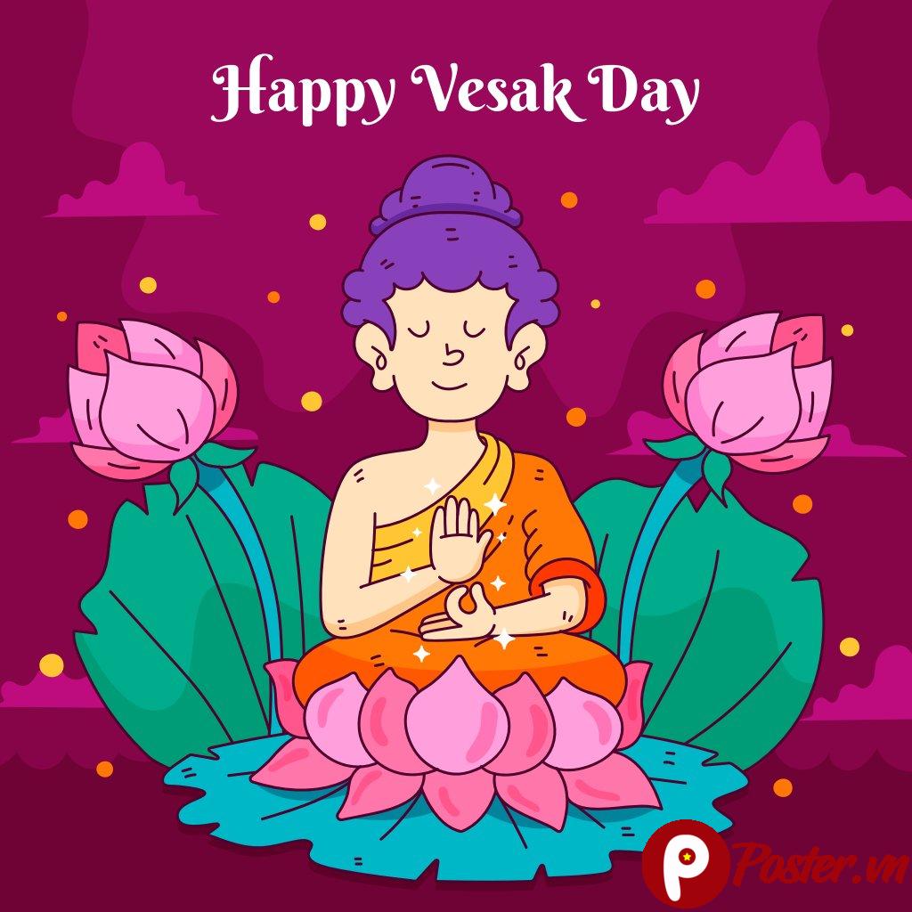 Vector Lễ Phật Đản 2024