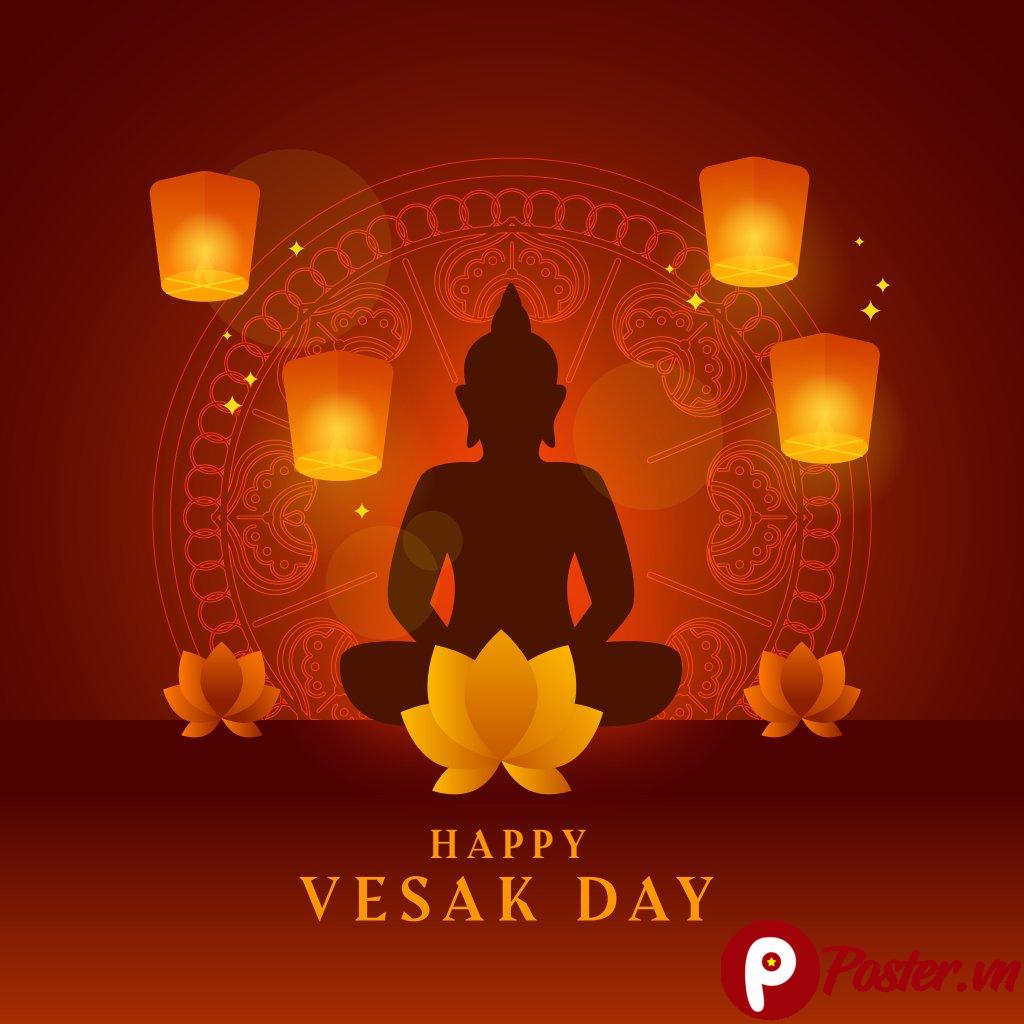 Vector Lễ Phật Đản Vesak