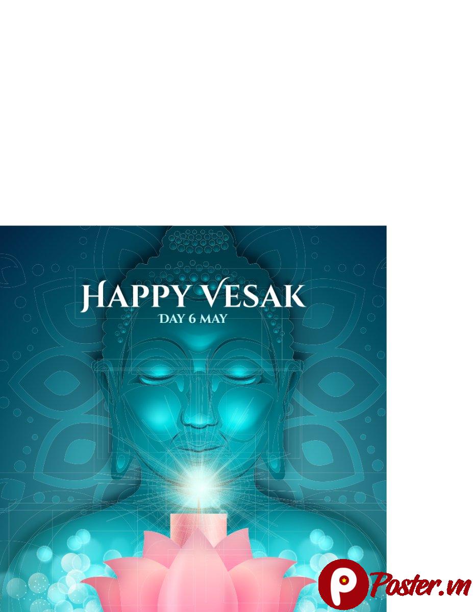 Vector Lễ Phật Đản Vesak