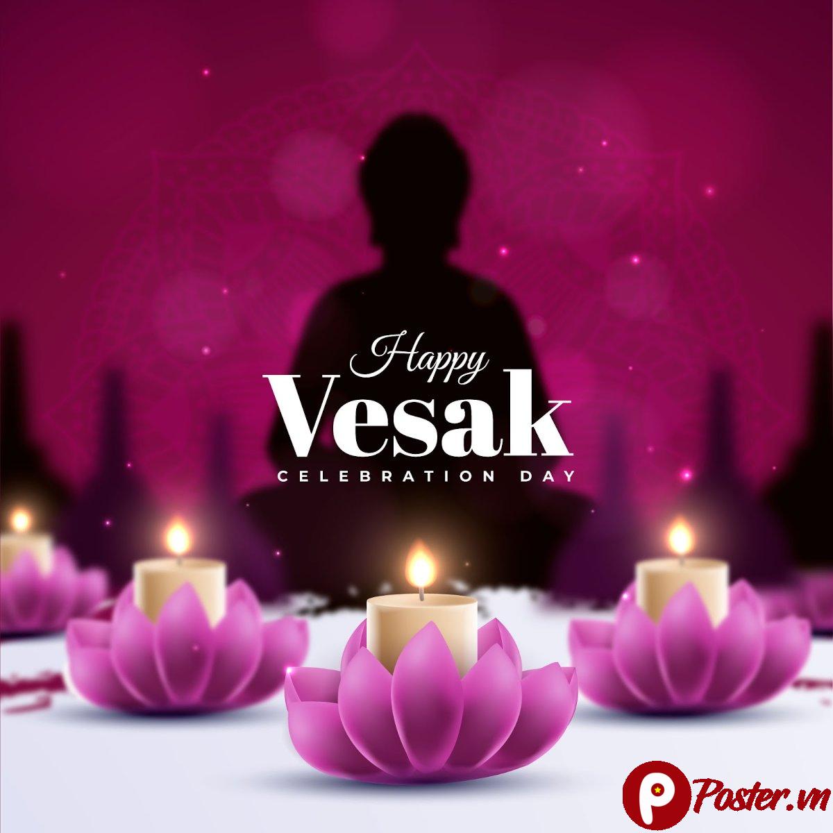 Vector Lễ Phật Đản Vesak