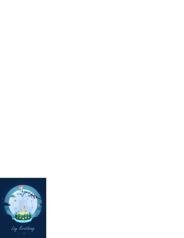 Vector Loy Krathong 4