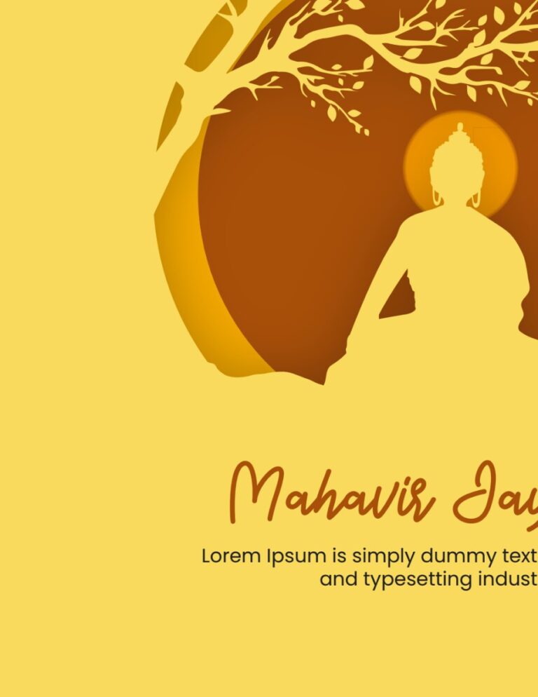 Vector Mahavir Jayanti EPS