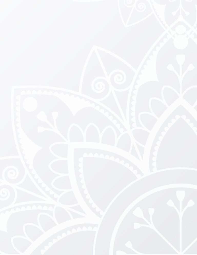 Vector mandala trắng tinh tế