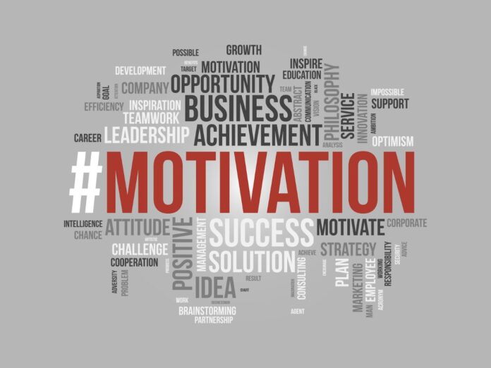 Vector Motivation Word Cloud