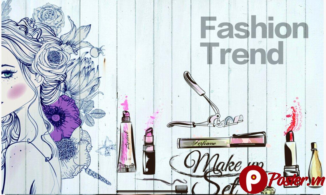 Vector mỹ phẩm thời trang