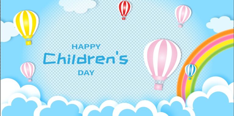 Vector Ngày Quốc tế Thiếu nhi