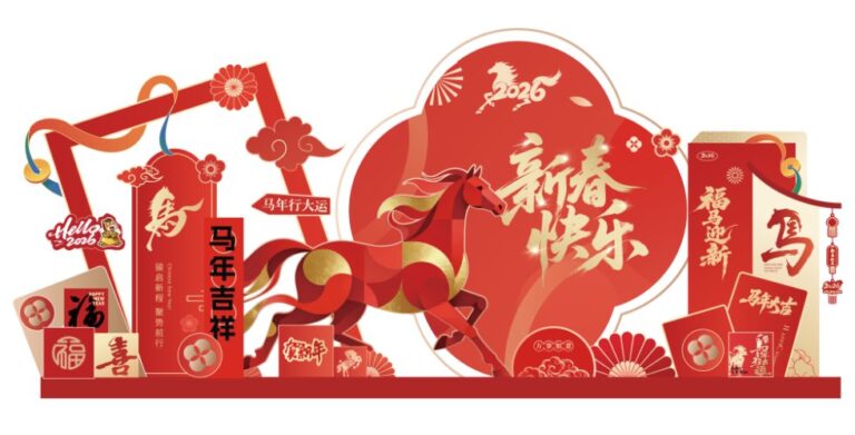 vector ngựa Tết 2026