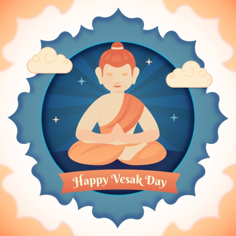 Vector Phật Đản Vesak