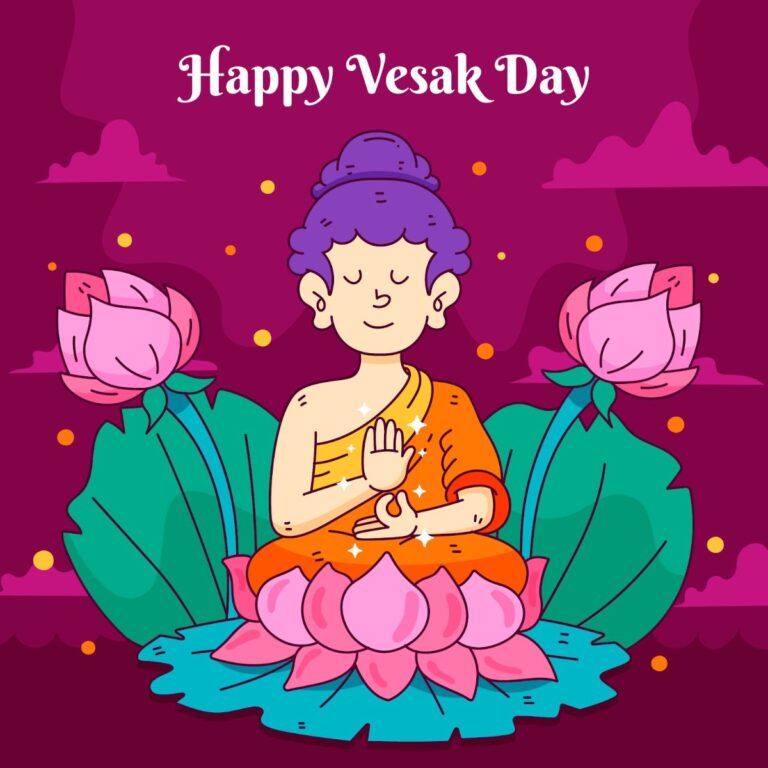 Vector Phật Đản Vesak