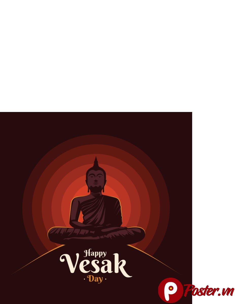 Vector Phật Đản Vesak