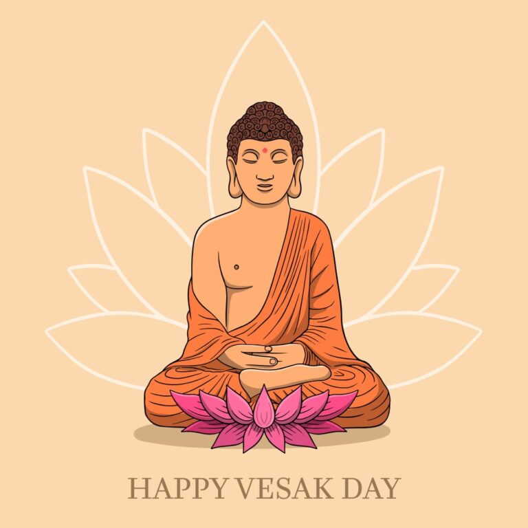 Vector Phật Đản Vesak