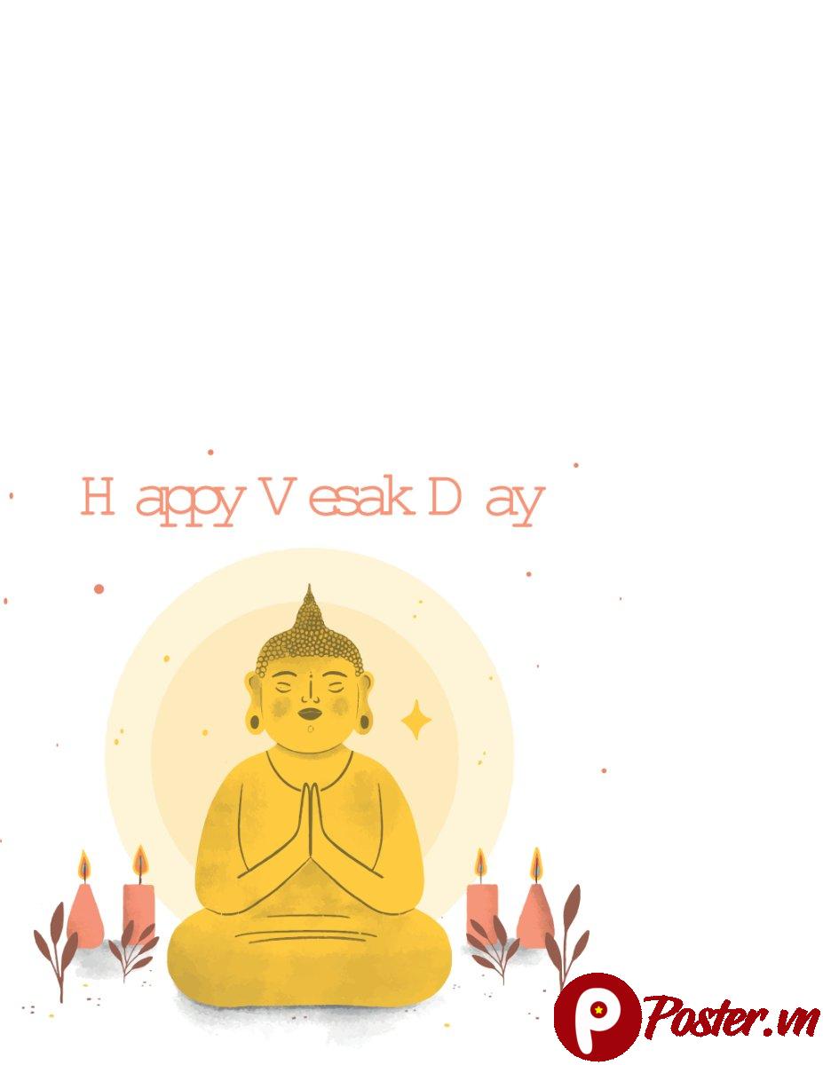 Vector Phật Đản Vesak