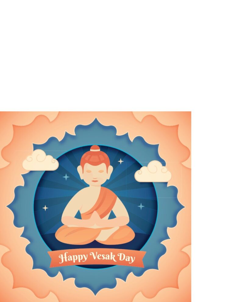 Vector Phật Đản Vesak