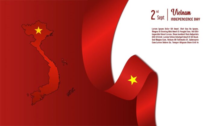 Vector Quốc Khánh Việt Nam 2/9