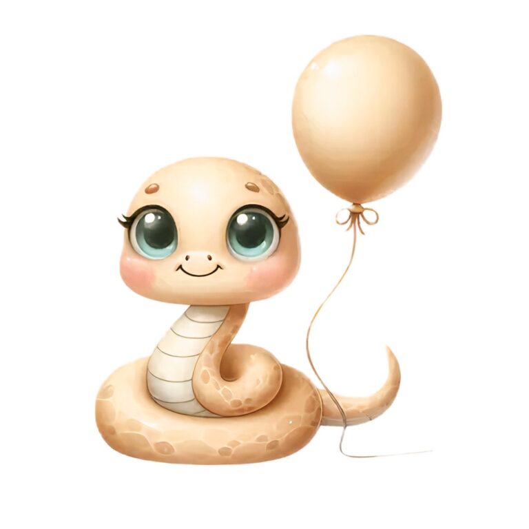 Vector rắn hoạt hình dễ thương