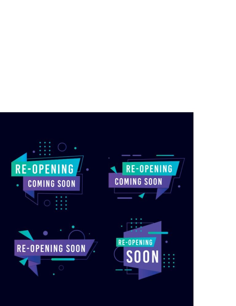 Vector Re-opening Coming Soon