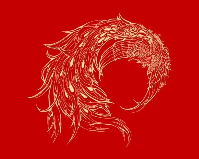 Vector rồng phượng