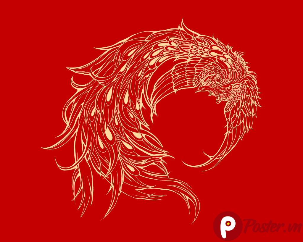Vector rồng phượng đồ họa