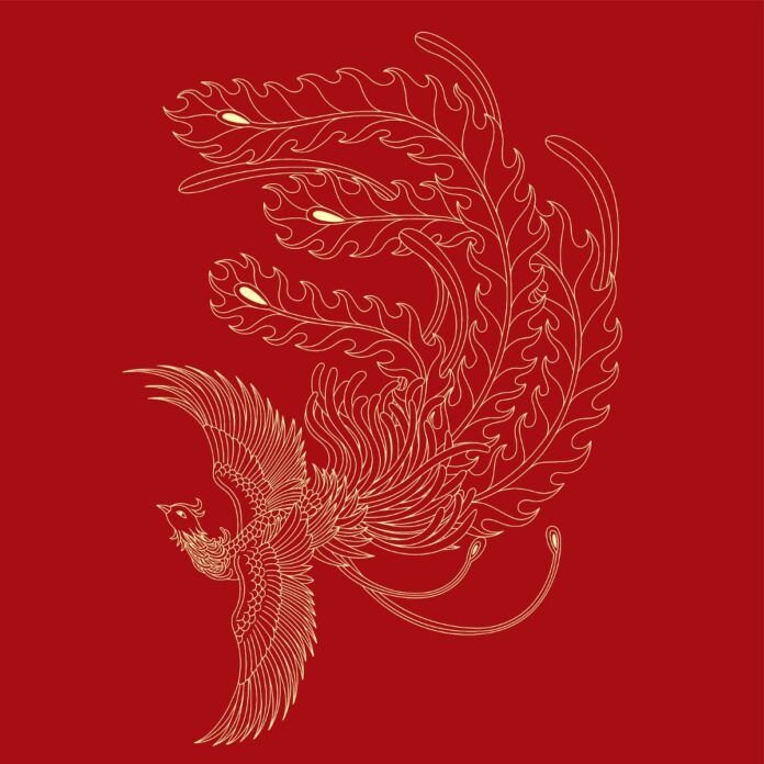 Vector Rồng Phượng Đồ Họa
