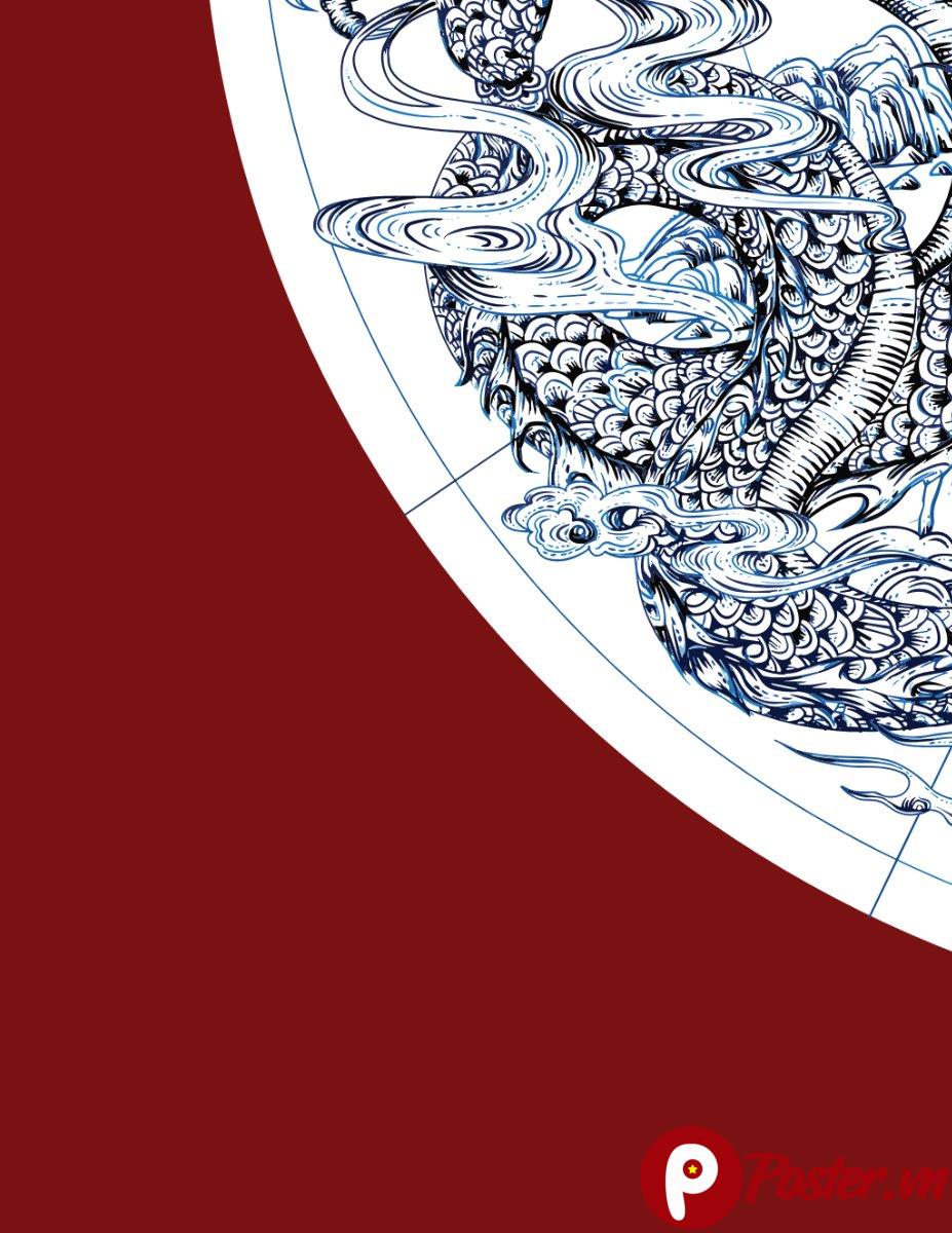 Vector rồng phương đông chất lượng cao