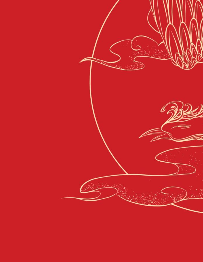 Vector Rồng Phượng EPS