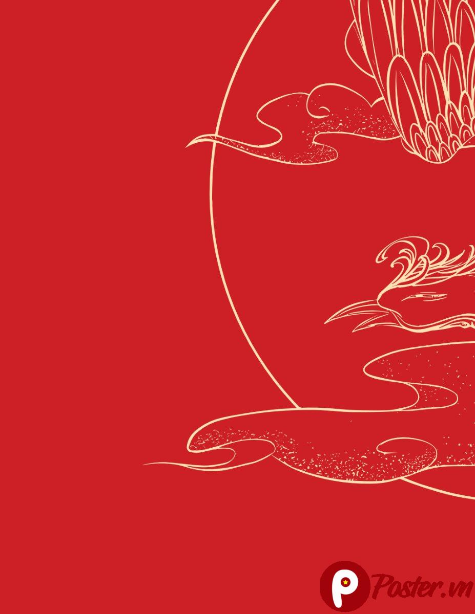 Vector Rồng Phượng EPS