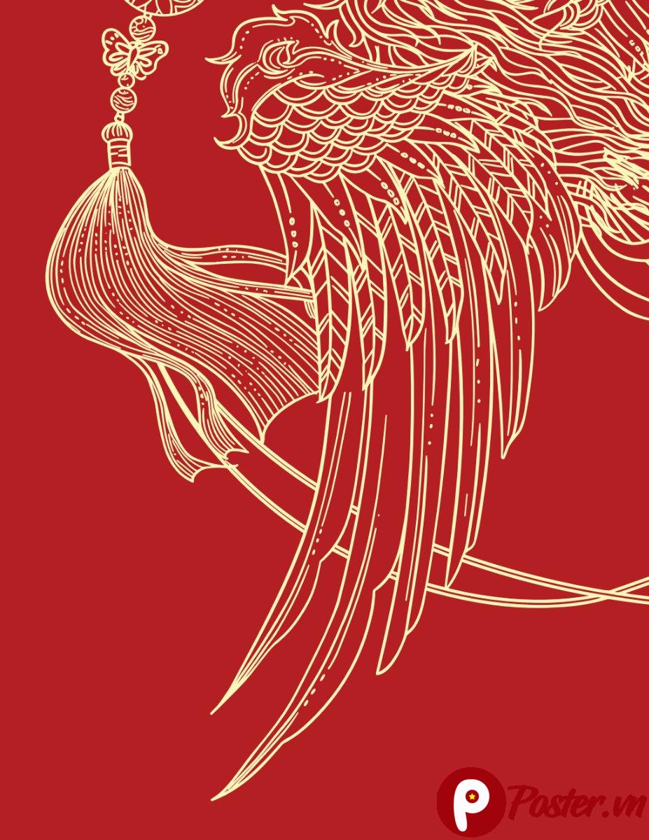 Vector Rồng Phượng EPS