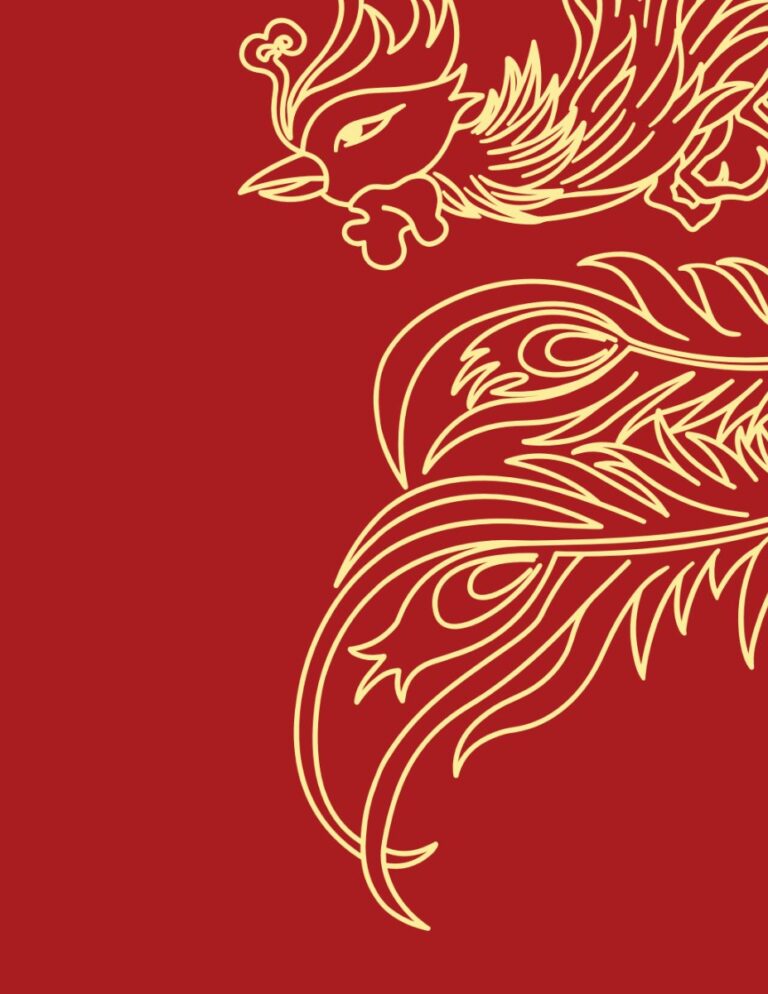 Vector Rồng Phượng EPS