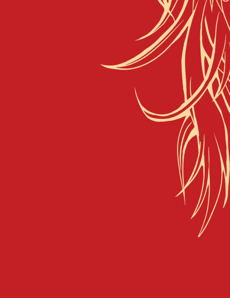 Vector rồng phượng Tết đỏ