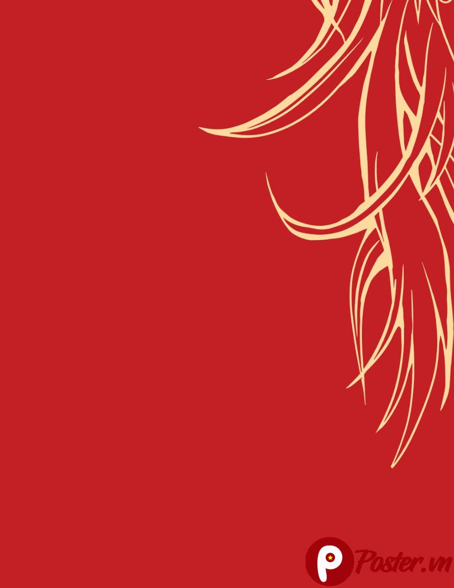 Vector rồng phượng Tết đỏ