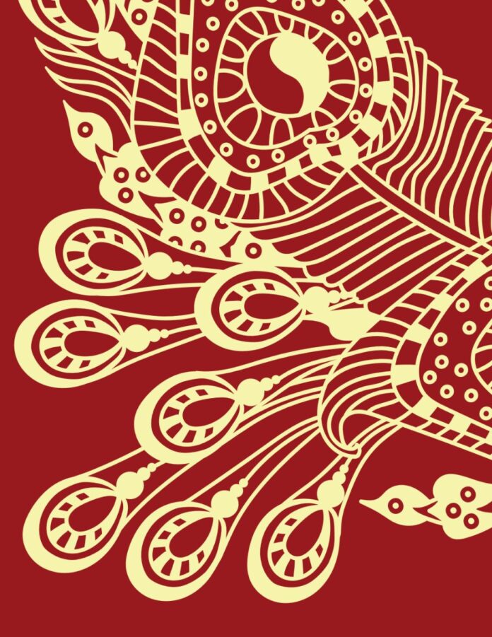 Vector rồng phượng trang trí