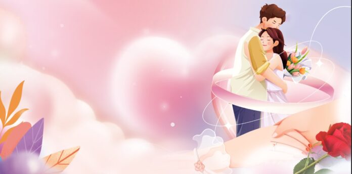 Vector tình yêu lãng mạn