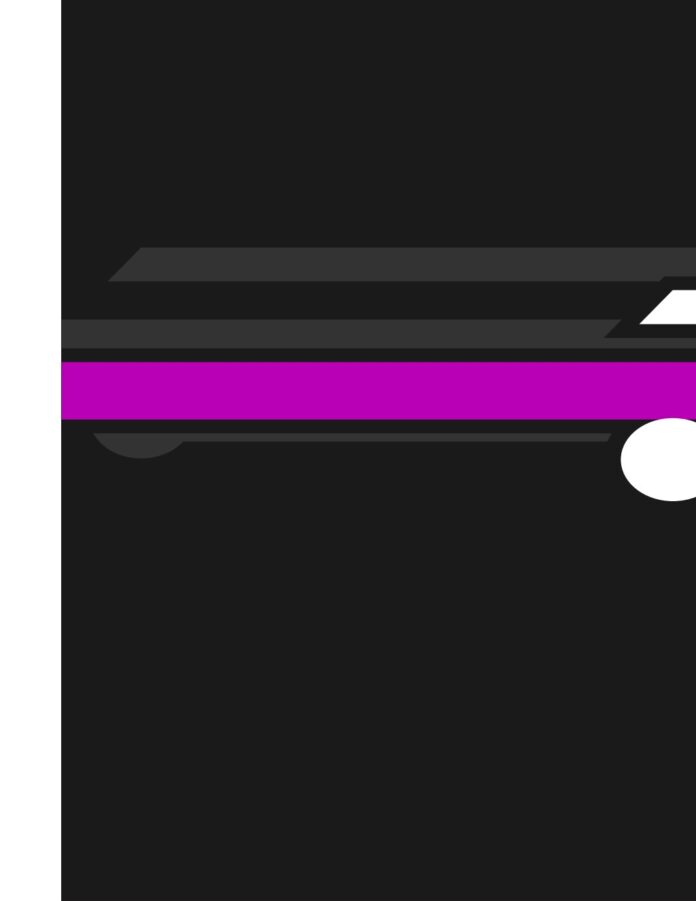 Mẫu vector trừu tượng minimalist với tông màu hồng neon và đen hiện đại