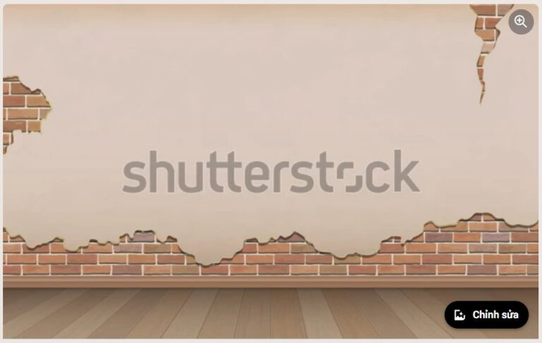 Vector tường gạch vỡ cũ