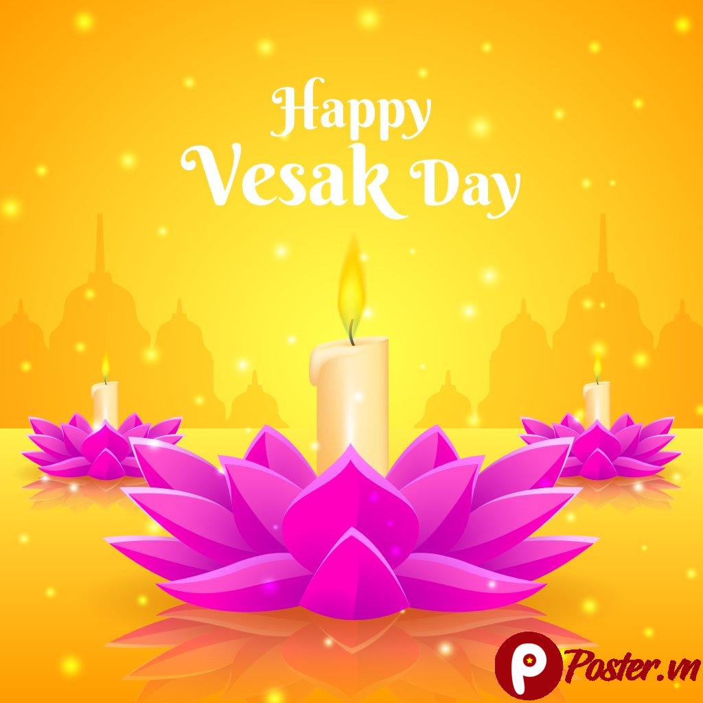 Vector Vesak Day