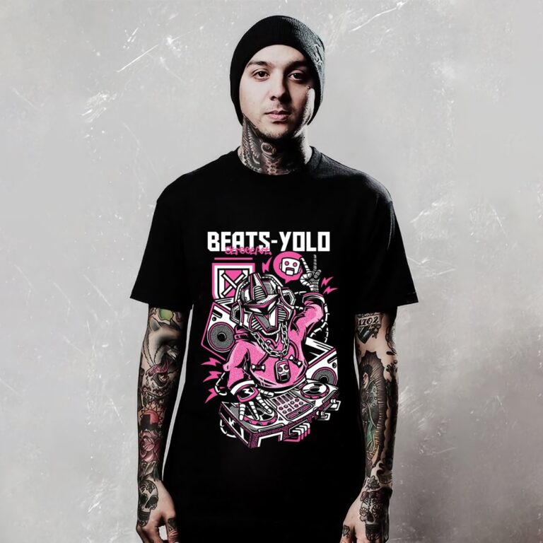 Mẫu áo thun DJ Beats-Yolo