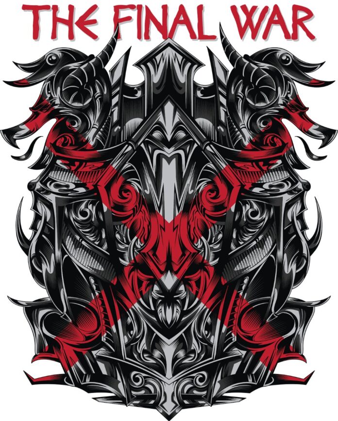 Áo thun The Final War đồ họa vector