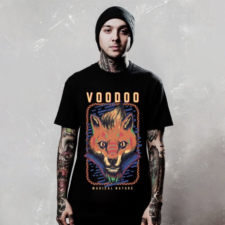 Áo thun Voodoo cáo ma thuật