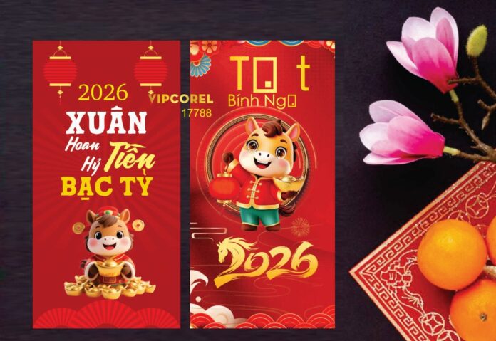 Backdrop Tết 2026 Ất Tỵ