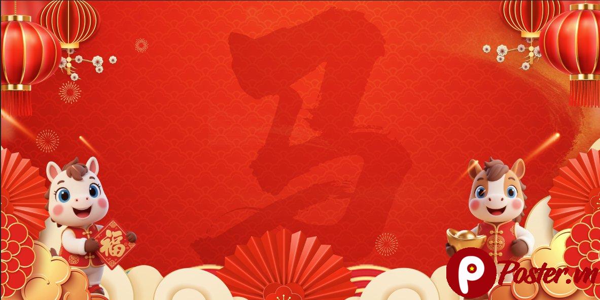 Background Tết 2025 đỏ may mắn vector