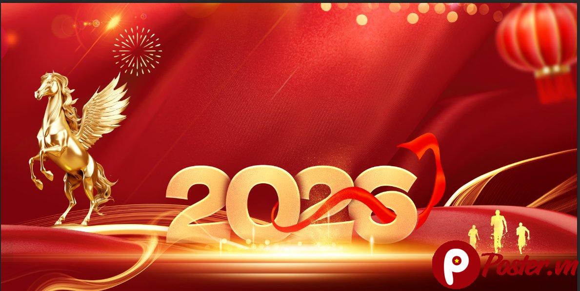 Background Tết 2025 đỏ vàng