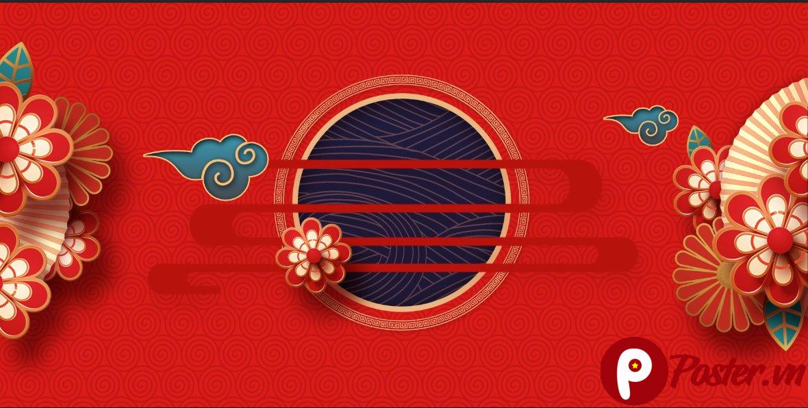 Background Tết đỏ vector 2025
