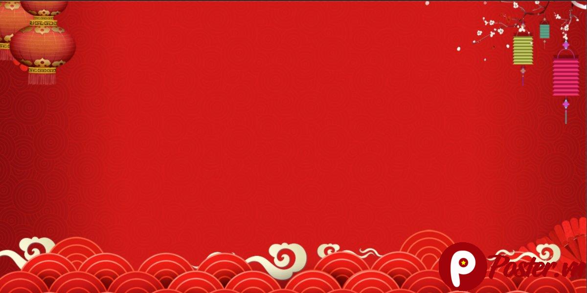 Background Tết đỏ vector