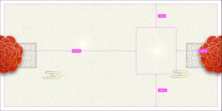 Background Tết đơn giản, tinh tế