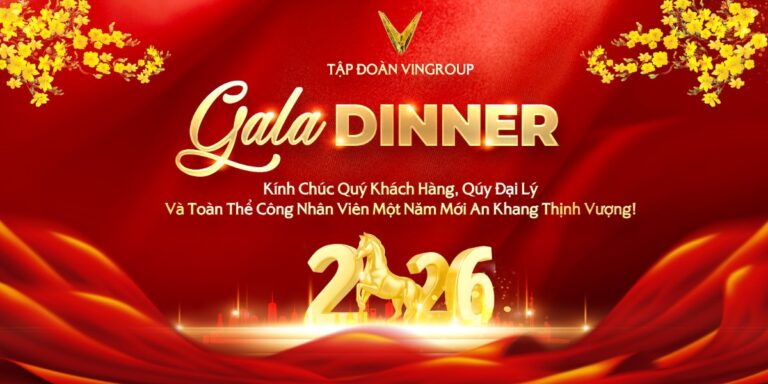 Banner Gala Dinner 2025 Vingroup