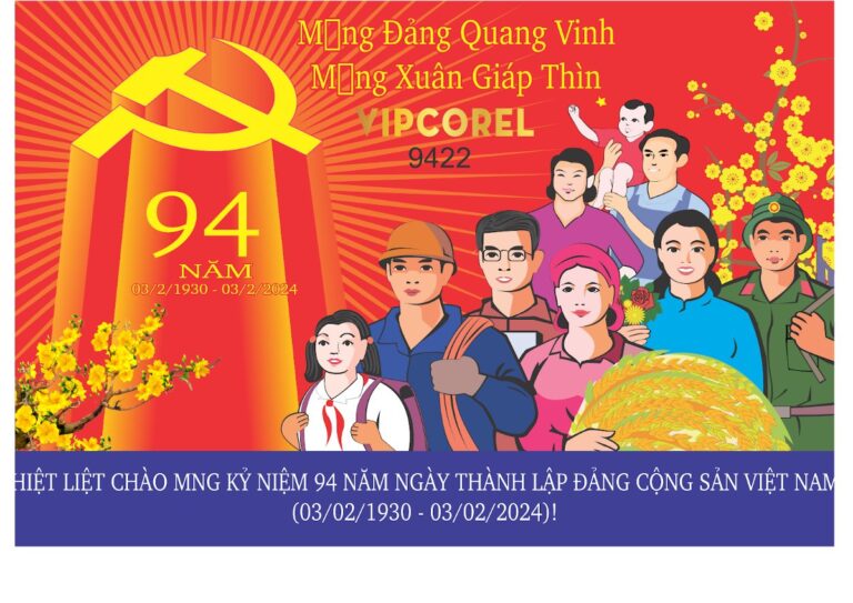 Banner Mừng Đảng Mừng Xuân 2024