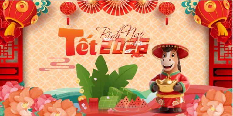 Banner Tết 2026 Ất Tỵ