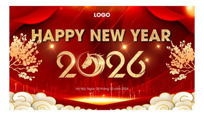 Banner Tết 2026 Vector