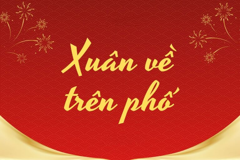 Banner Tết "Xuân Về Trên Phố"